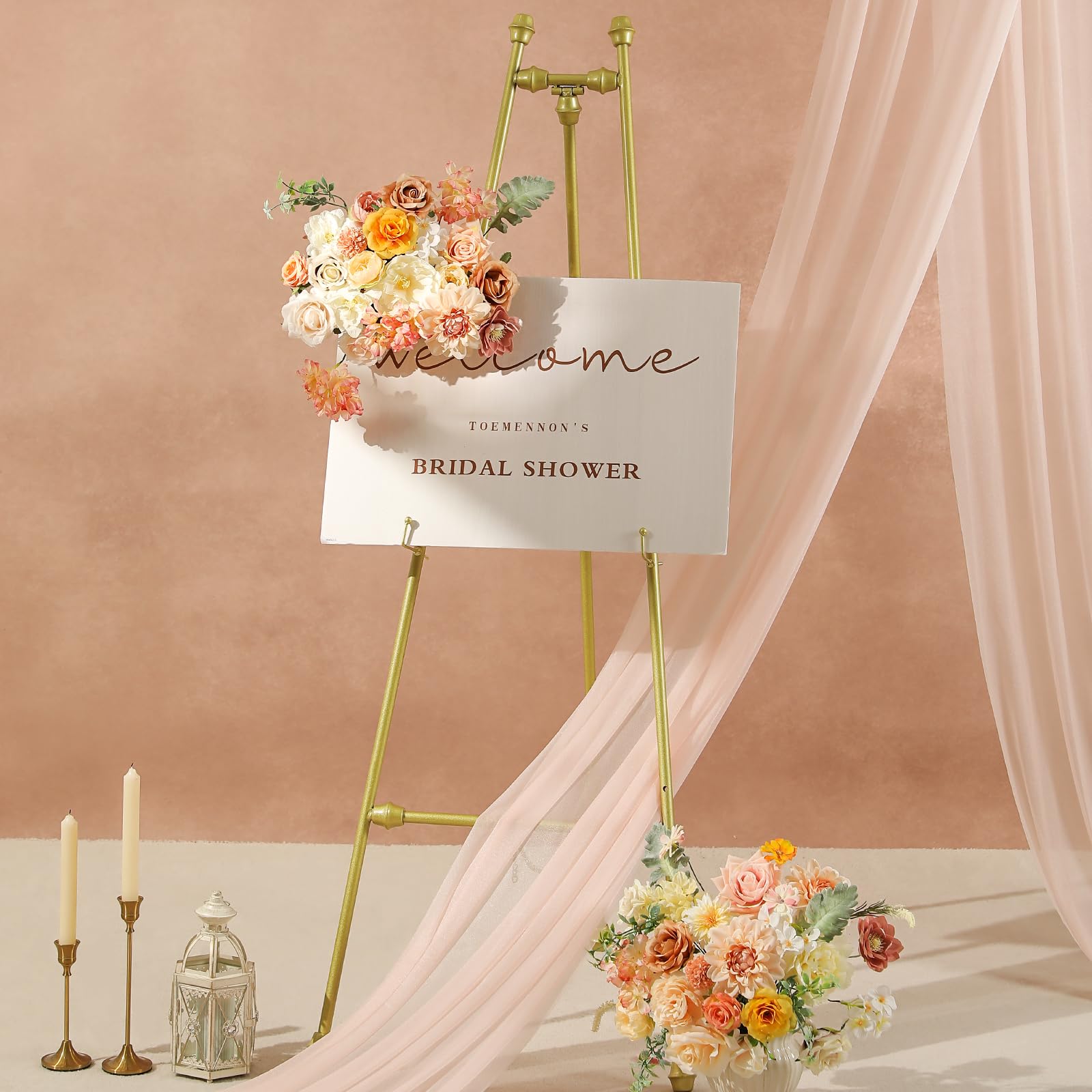 Garisey artificial flowers table-centerpiece-setup ready for events