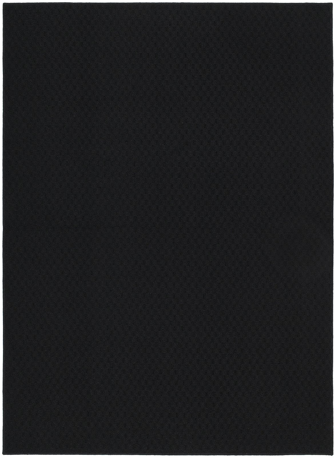 Garland Rug Town Square Black 8x10 angled view for living room appeal.