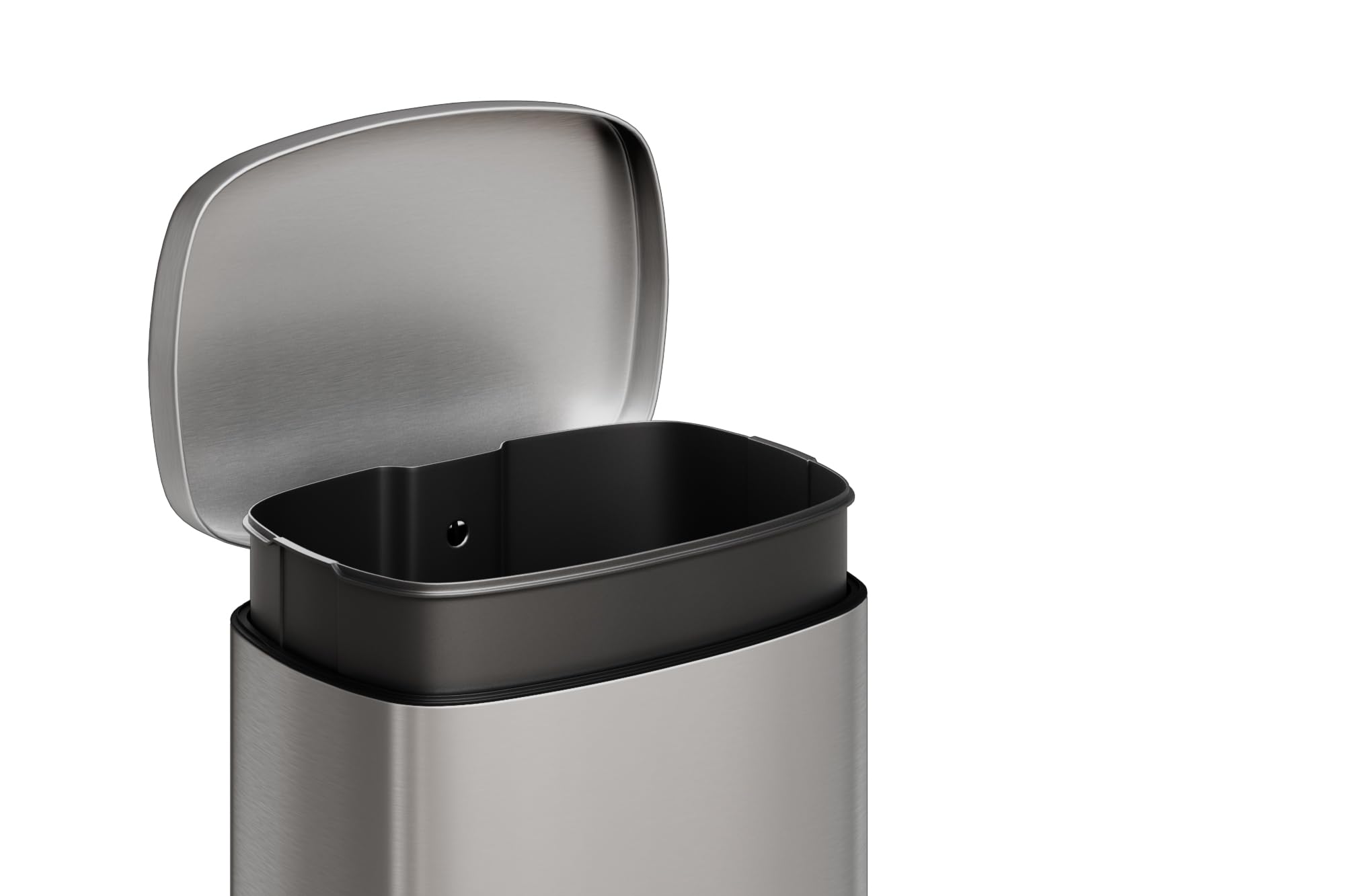 Garvee compact footprint fits between cabinets for a tidy kitchen.