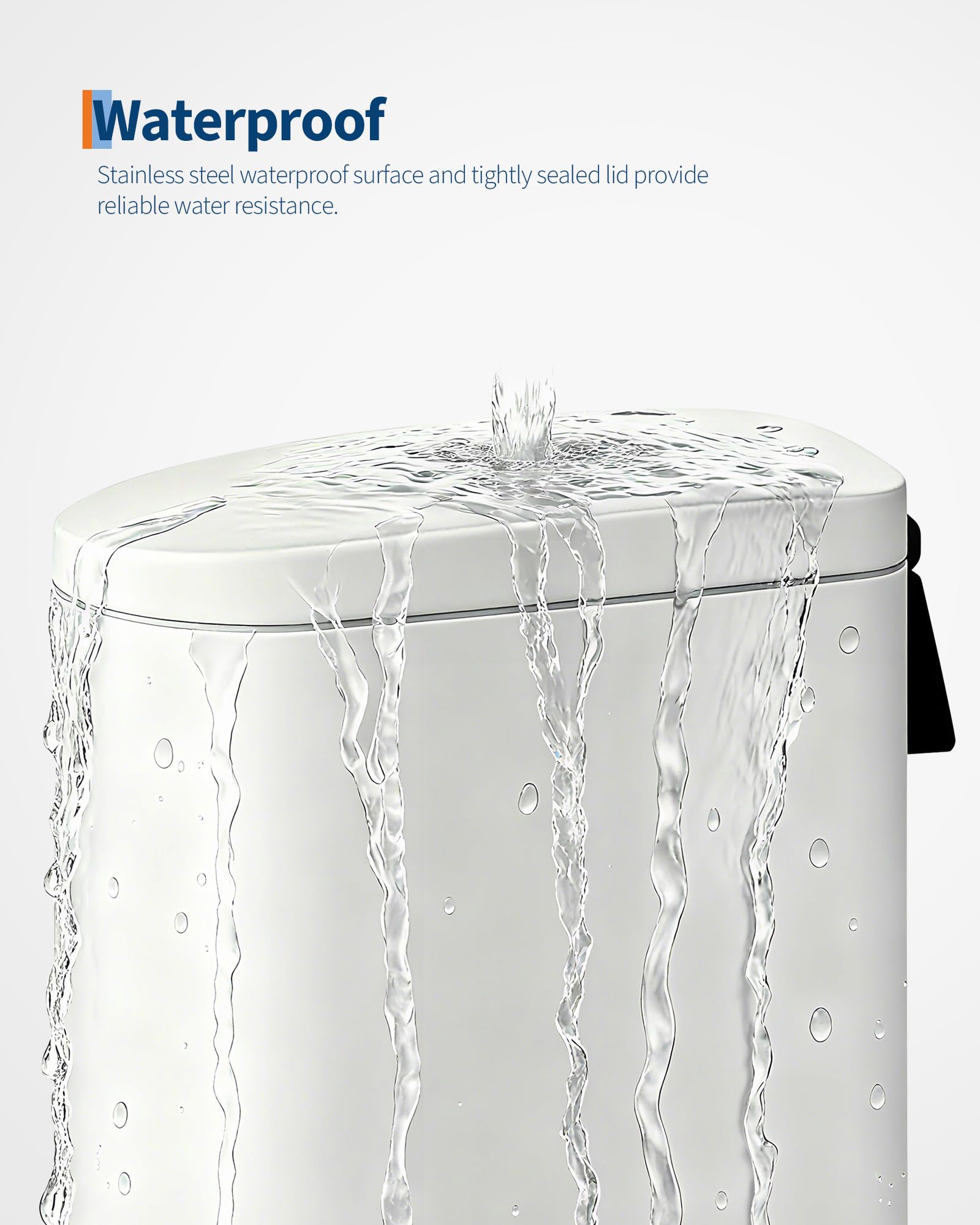 Garvee fingerprint-resistant finish stays clean with quick wipes