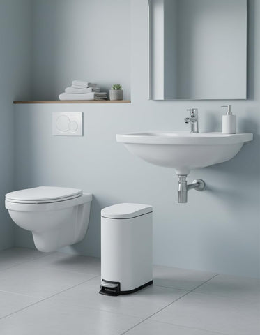 Garvee inner bucket with fitted lid helps contain odors