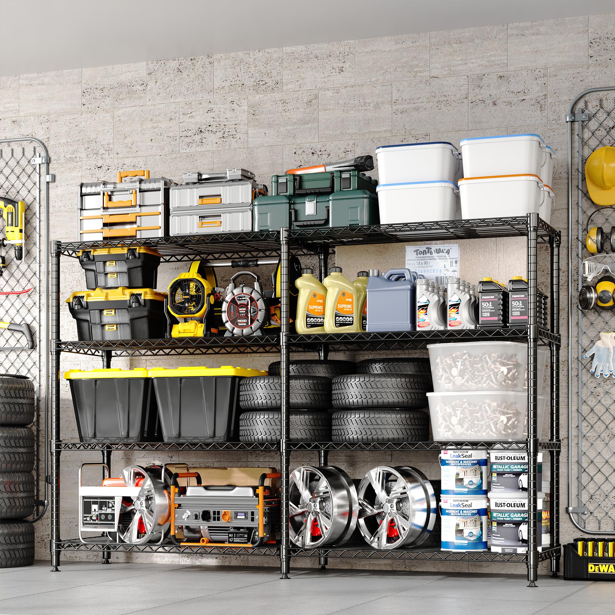Garvee pantry and closet organization suited for small spaces.
