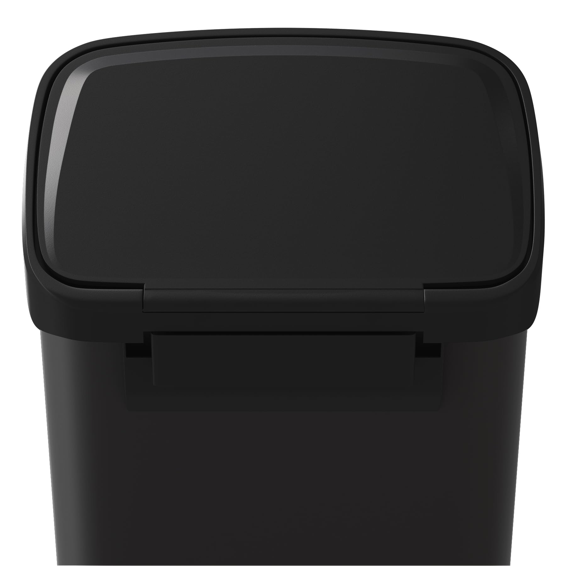 Garvee soft-close lid opens smoothly to 80 degrees for prep