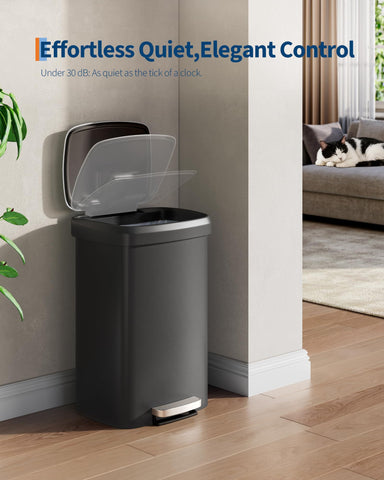 Garvee sturdy step-on pedal supports durable daily use in busy kitchens