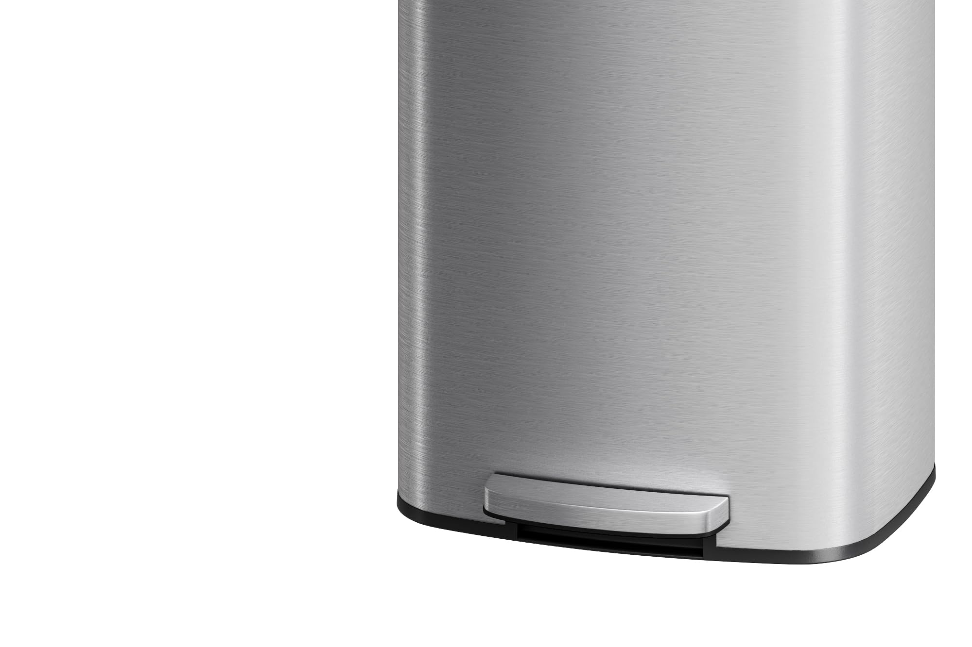 Garvee trash bin rear-handle design aids lifting and relocation.