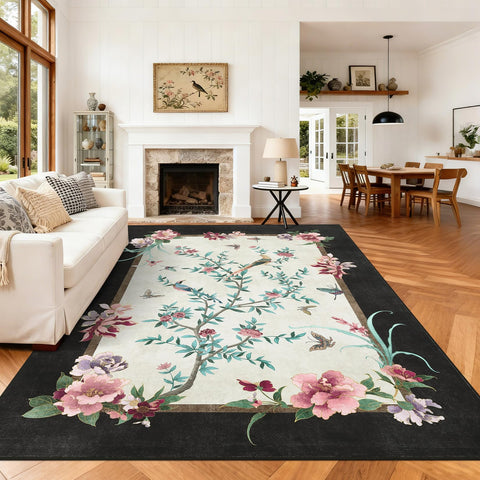 GarveeHome care-tips-creases-flat helps restore rug shape after delivery.
