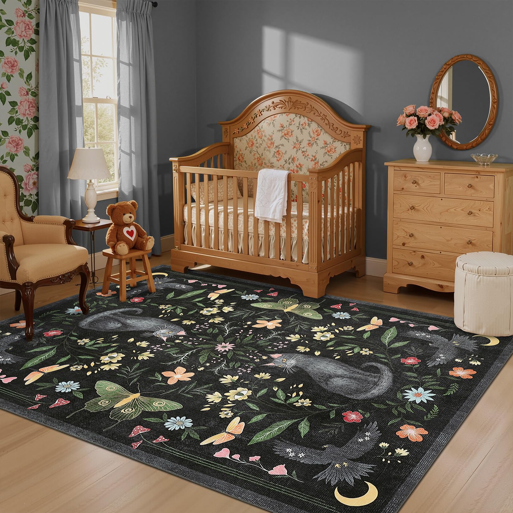 GarveeHome Cat Rug suited for high-traffic spaces and daily life