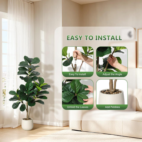 GarveeHome easy assembly steps save time during setup