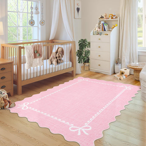 GarveeHome non-slip backing rug keeps high-traffic areas in place and safe.