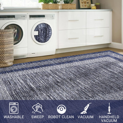 GarveeHome soft underfoot rug enhances comfort in high-traffic areas.
