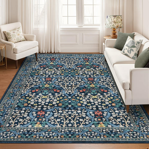 GarveeHome versatile rug suits living rooms, bedrooms, and nurseries.