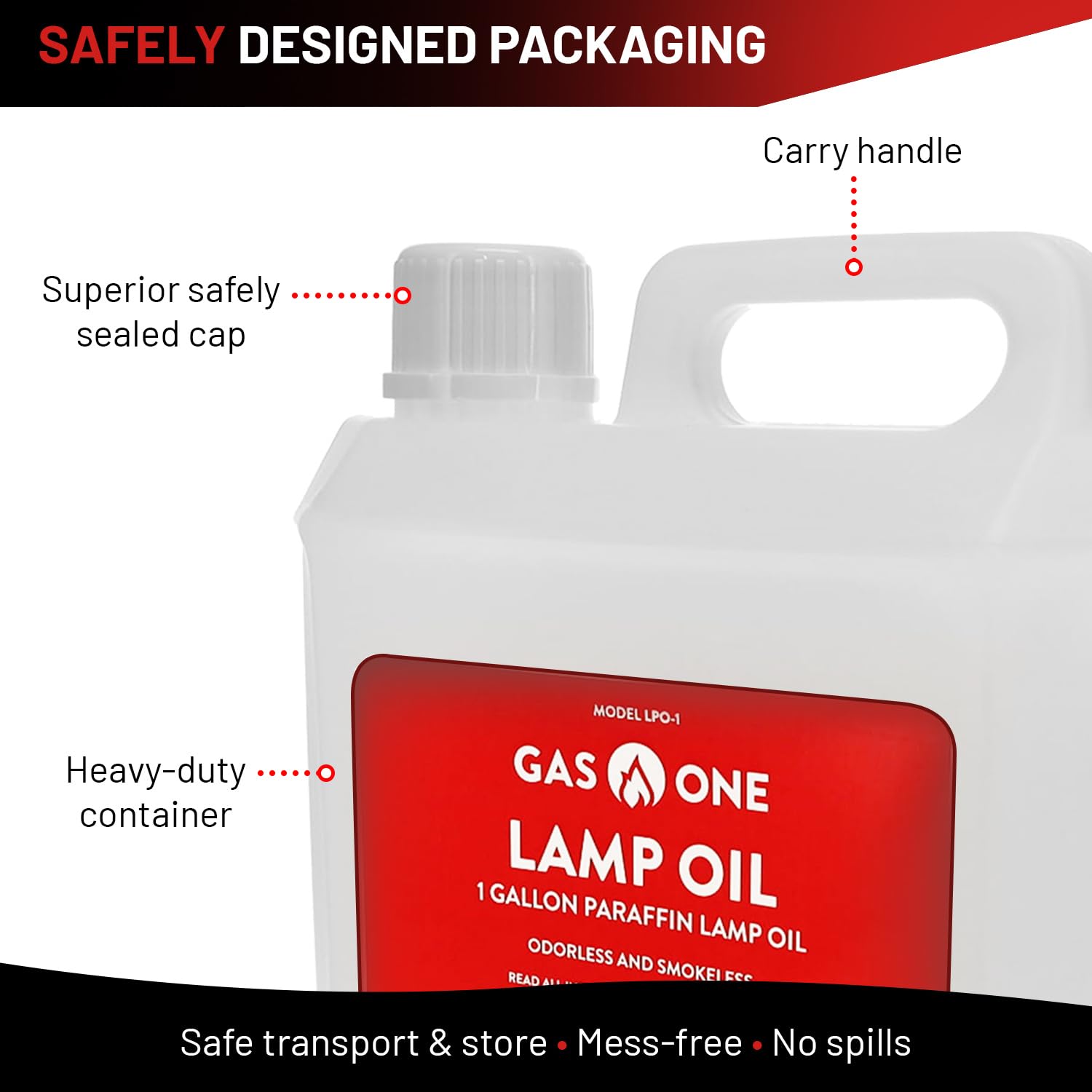 Gas One multi-use lamp and torch fuel suits lamps, tiki torches, and lanterns.