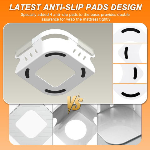 GASLIKE universal fit covers various bed sizes with wrinkle-free sheets.