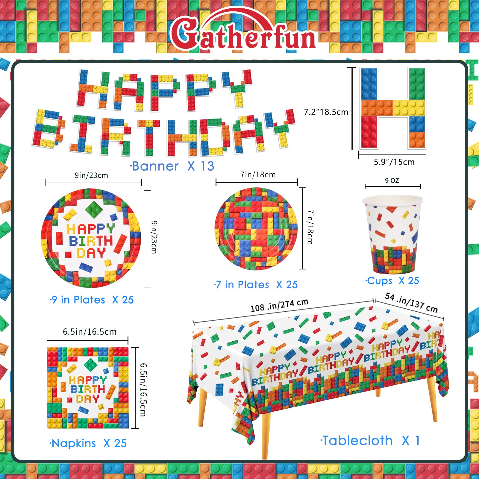 Gatherfun building-block cups 9oz sturdy and spill-friendly