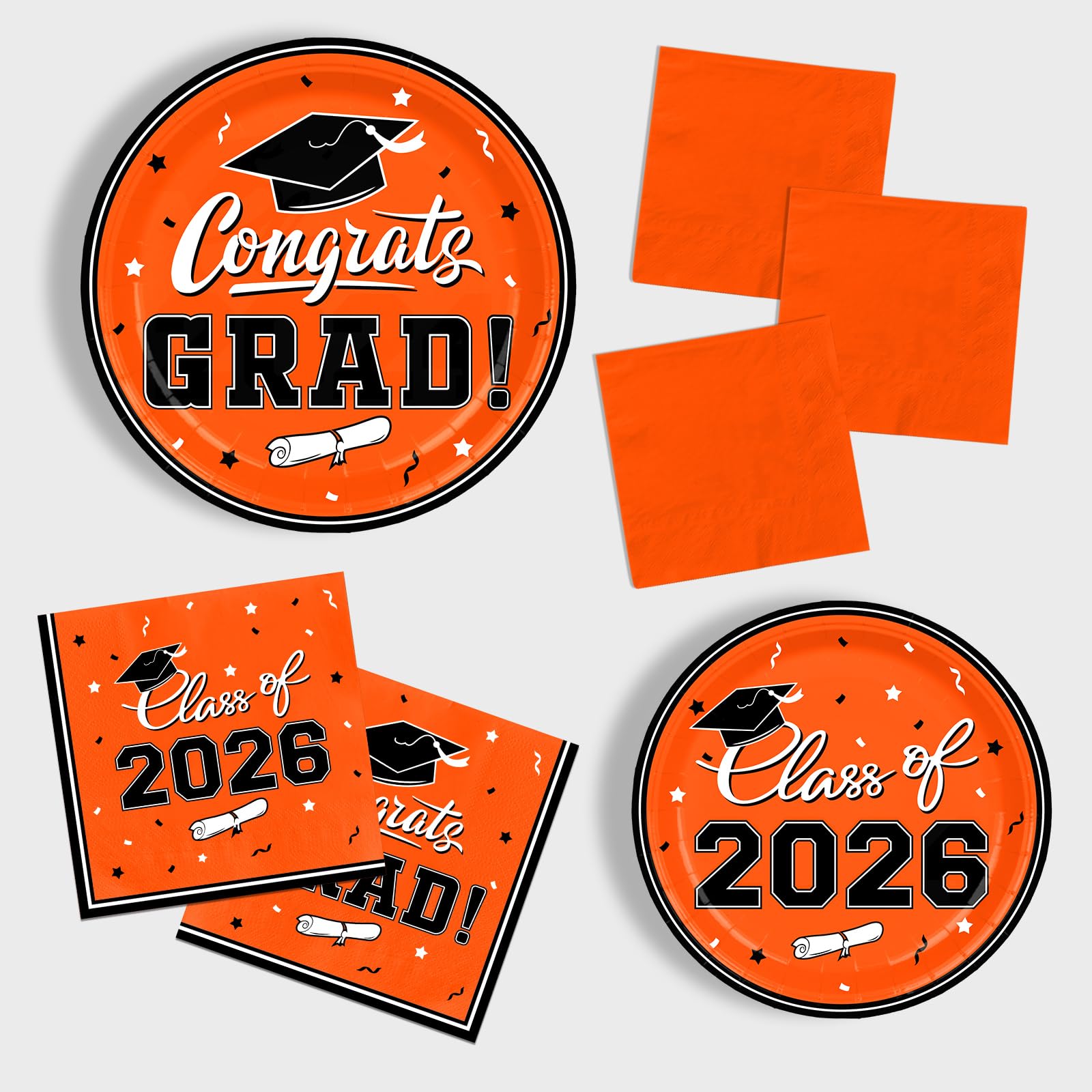Gatherfun graduation luncheon napkins 3-ply, high absorbency for quick cleanups.