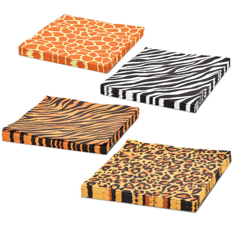 Gatherfun Jungle Zoo animal-print set enhances safari party ambience