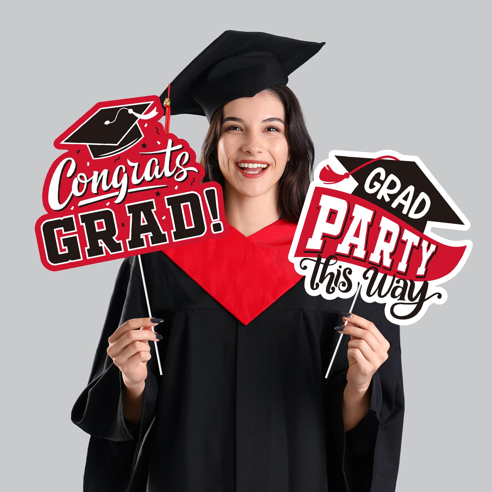Gatherfun red sign for class of 2026 yard decor emphasizes milestone outdoors