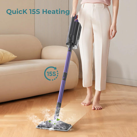 Gatlei Steam Mop cleaning head for precise corner and edge cleaning.