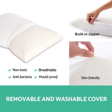 Gatnlair ergonomic-support design helps align neck and back during sleep.