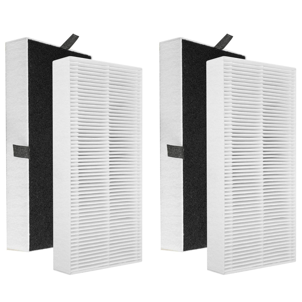 Gazeer four-pack FRF102B-compatible filter with pre-filter for Febreze purifiers.