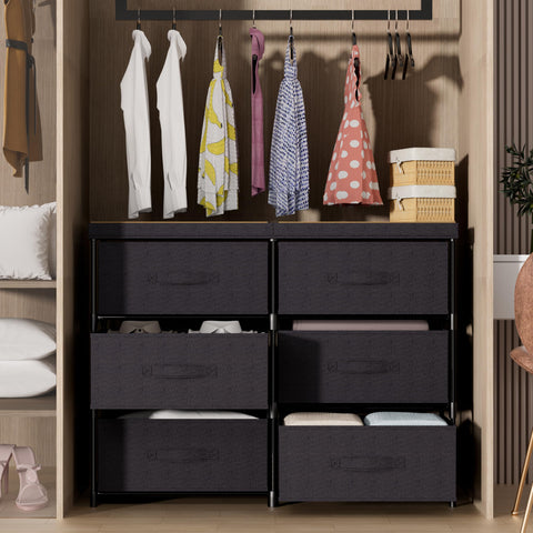 GcdPai dresser drawer privacy design with visible top gap for easy item retrieval