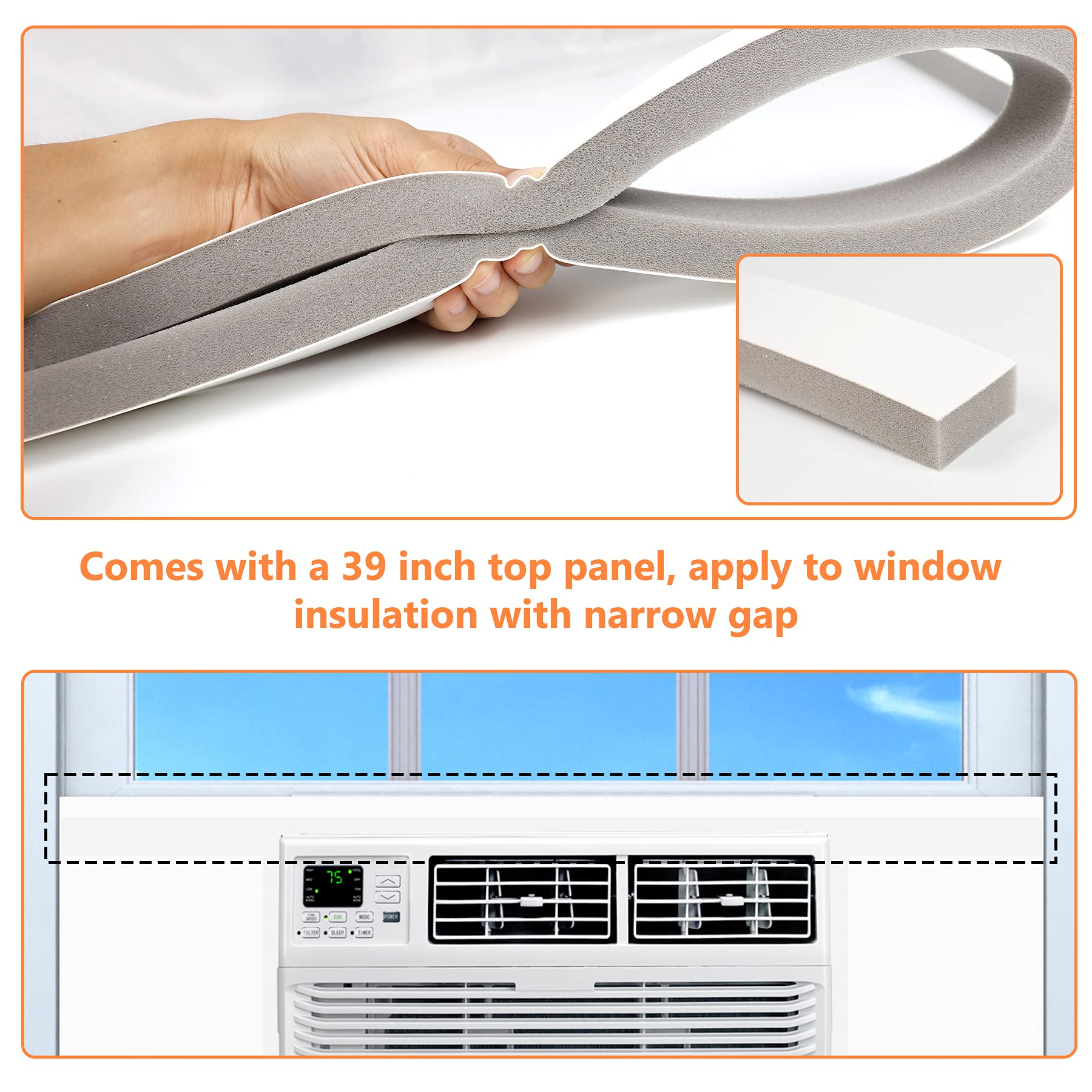 GCGOODS foam panels with white PU leather provide a clean, durable look.