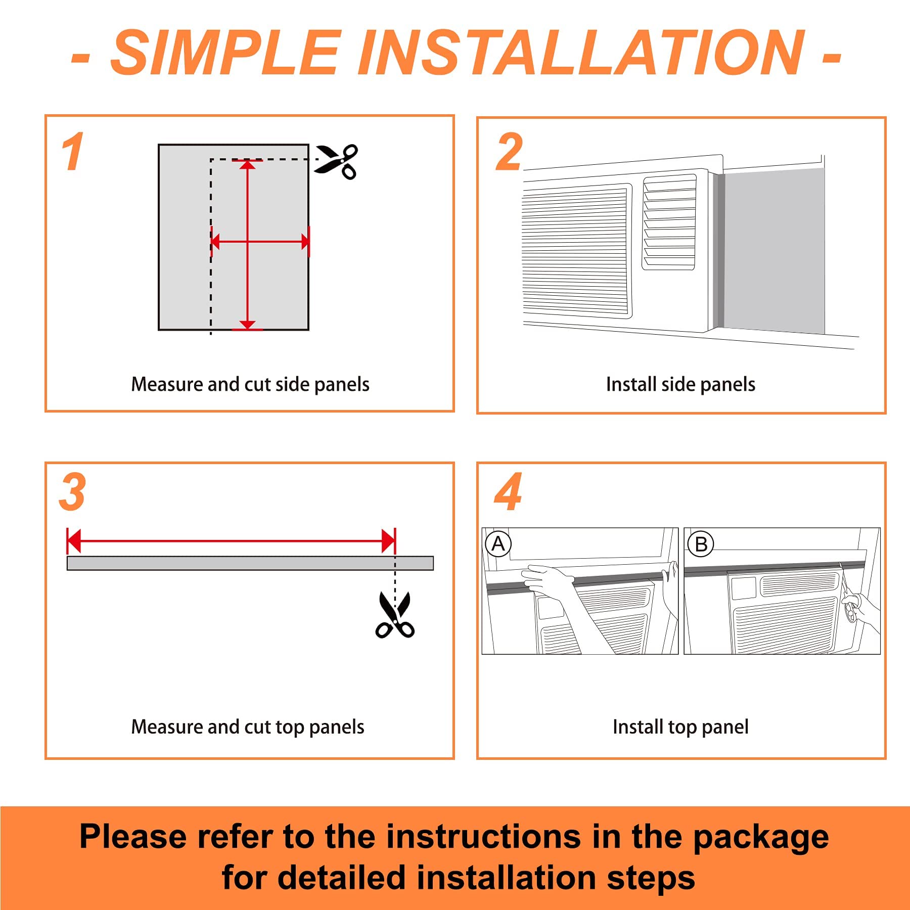 GCGOODS self-adhesive tape enables quick, tool-free installation.