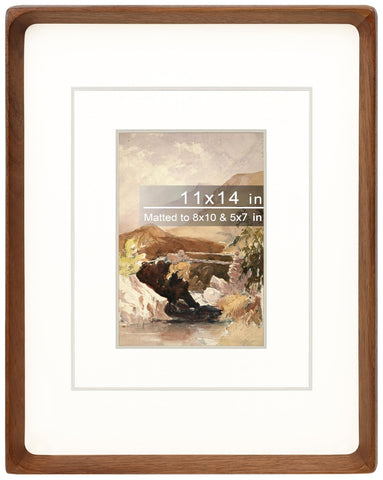 Gdfmsc 11x14 frame with rounded corners for wall display