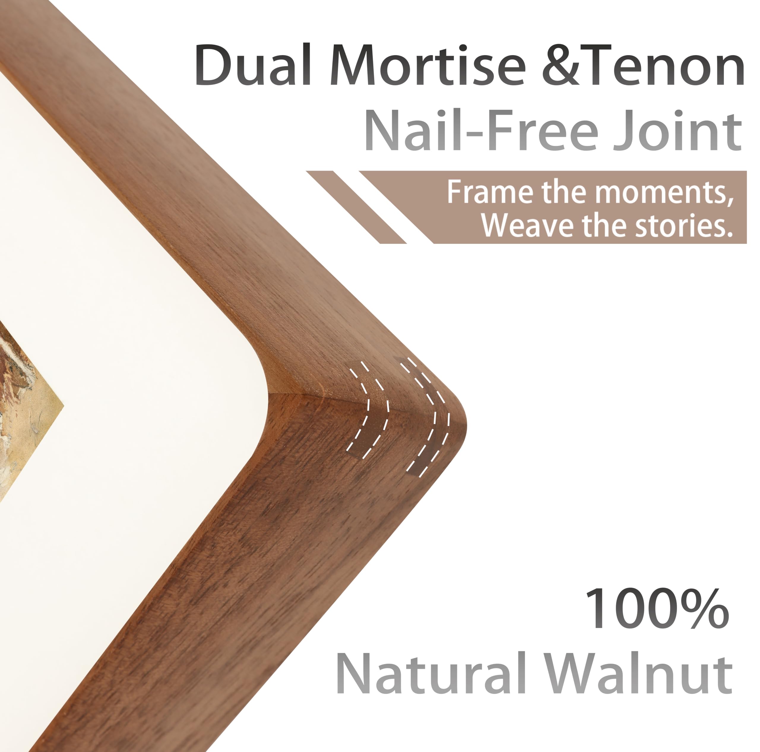 Gdfmsc wall mountable frame for vertical or horizontal layouts