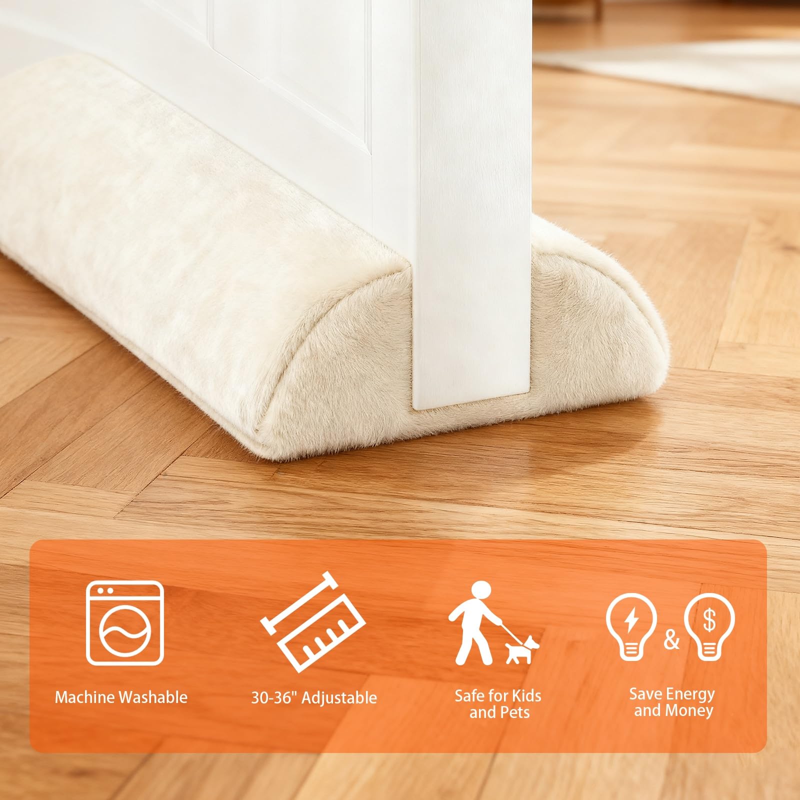 GDHOMM bottom seal works on all floor types without scratches