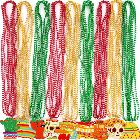 Geefuun sombrero pendant necklace adds color to Cinco de Mayo photos.