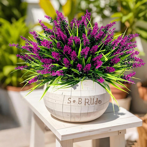 Geegoods monkey-grass accents create lush filler for borders and baskets.