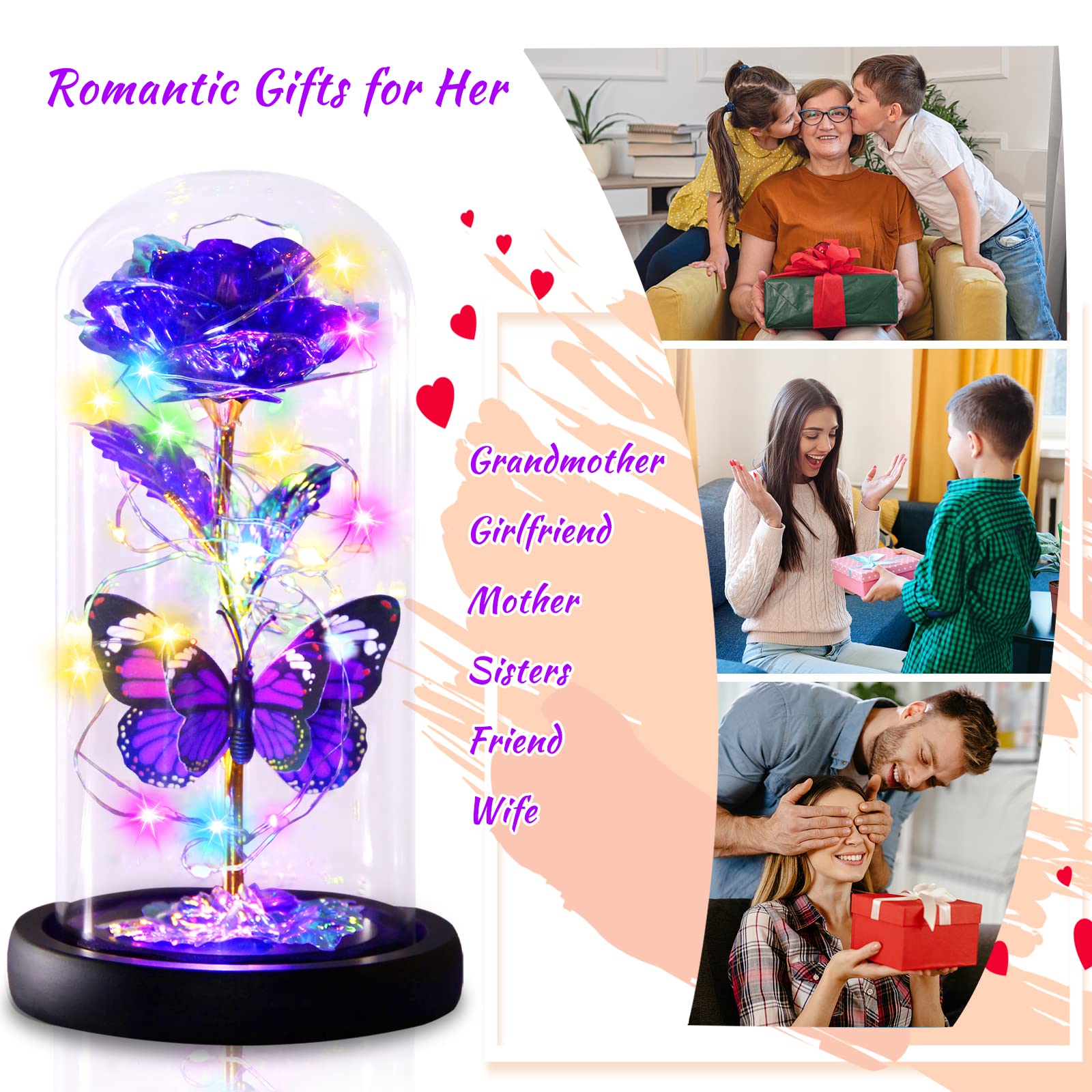 Gee Hut ambient rose light enhances intimate dinners with soft illumination.