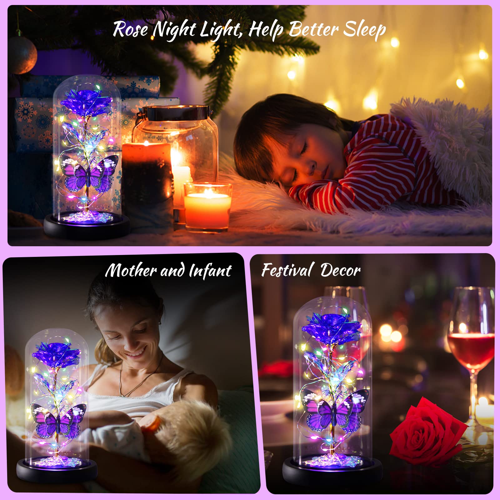 Gee Hut everlasting rose gift remains beautiful as a timeless keepsake.