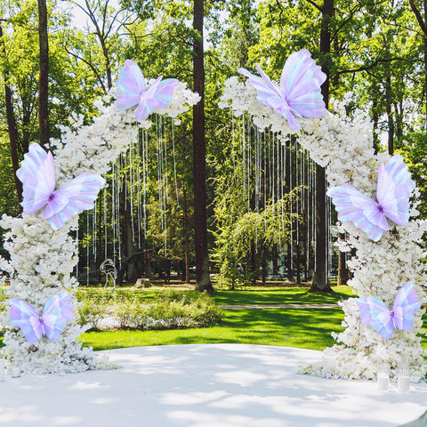 Geelin giant purple butterfly 3D design with lifelike depth