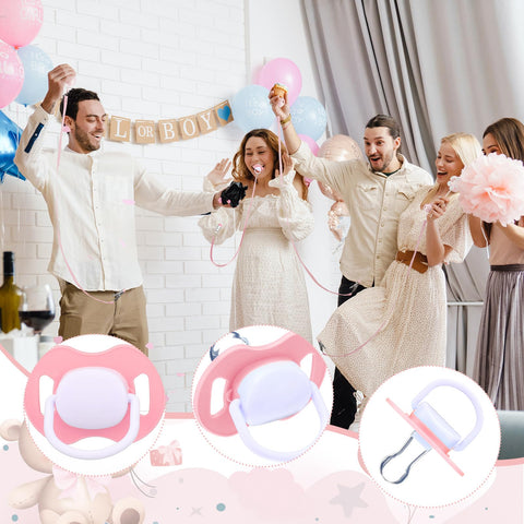 Geelin party collage showing swing game in action