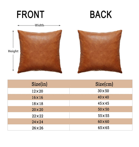 GEGELICA cozy couch and bedroom decor brown pillow cover for refined spaces