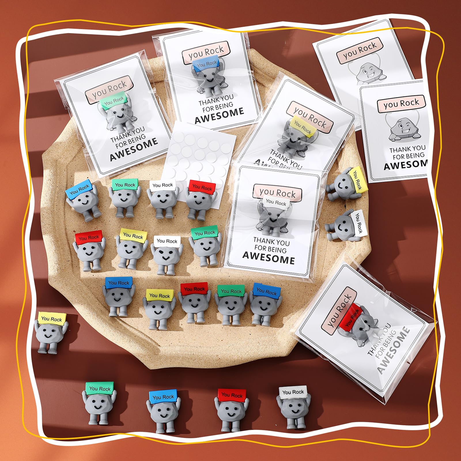 Gejoy transparent packaging bags present gifts securely and neatly.