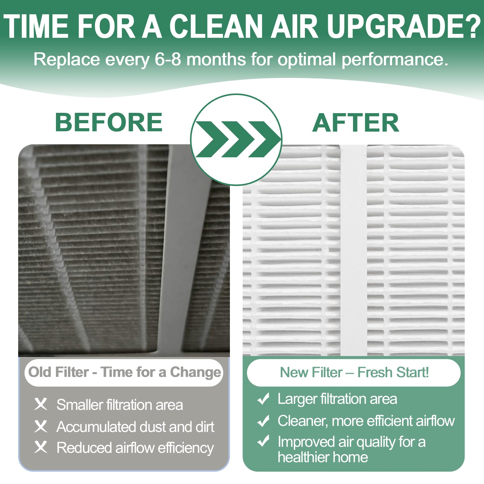 Gekufa Idylis IAP-10-280 carbon-filter-2 promotes air freshness