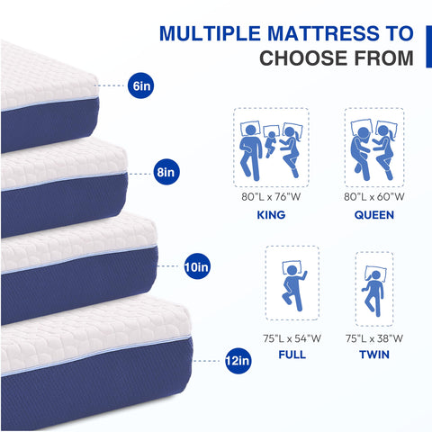 Gelsea twin mattress in a serene bedroom highlighting all-sleep positions.