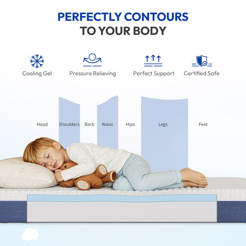 Gelsea breathable temperature regulation for year-round comfort