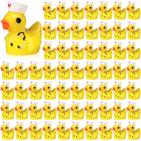 Gemscream nurse duck bulk pack ready for desk decor and gifts.