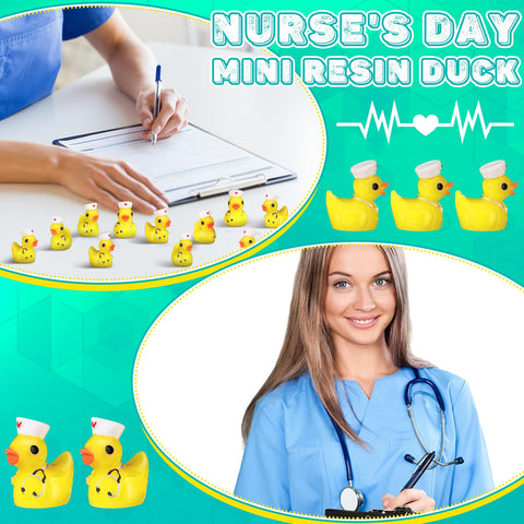 Gemscream nurses week gift ducks ideal for colleague appreciation.