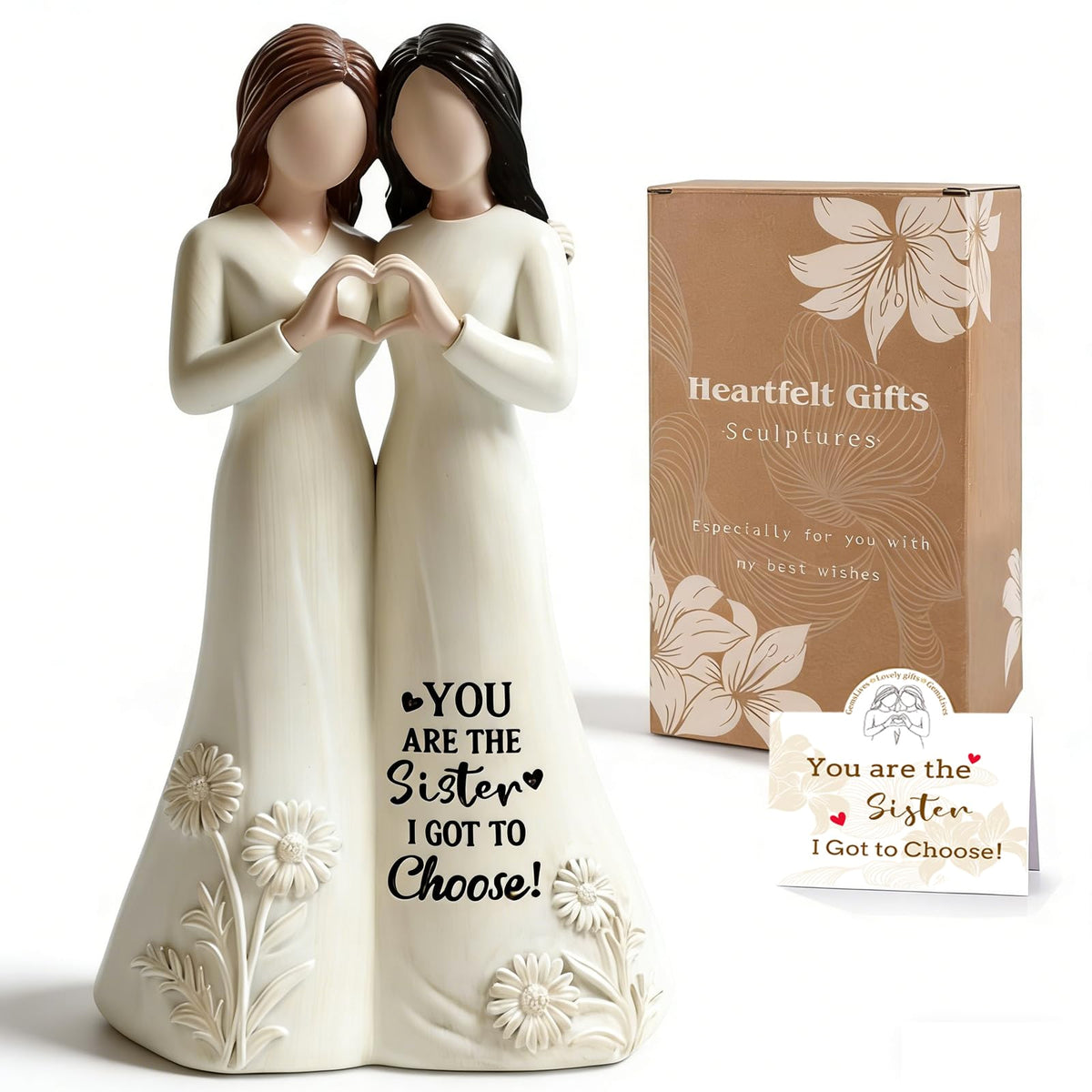 GemsLives best friend gift figurine, a heartwarming keepsake for cherished friendship.