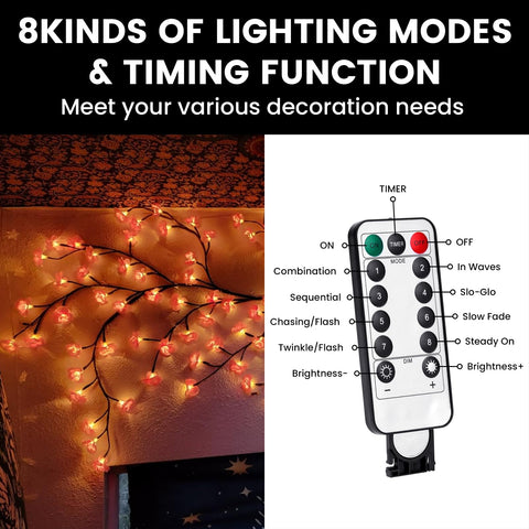 Generic cherry blossom tree light available in 1.2m, 1.8m, 2.3m lengths.