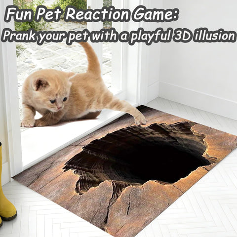 Generic 3D Hole Rug depth effect adds visual interest to rooms
