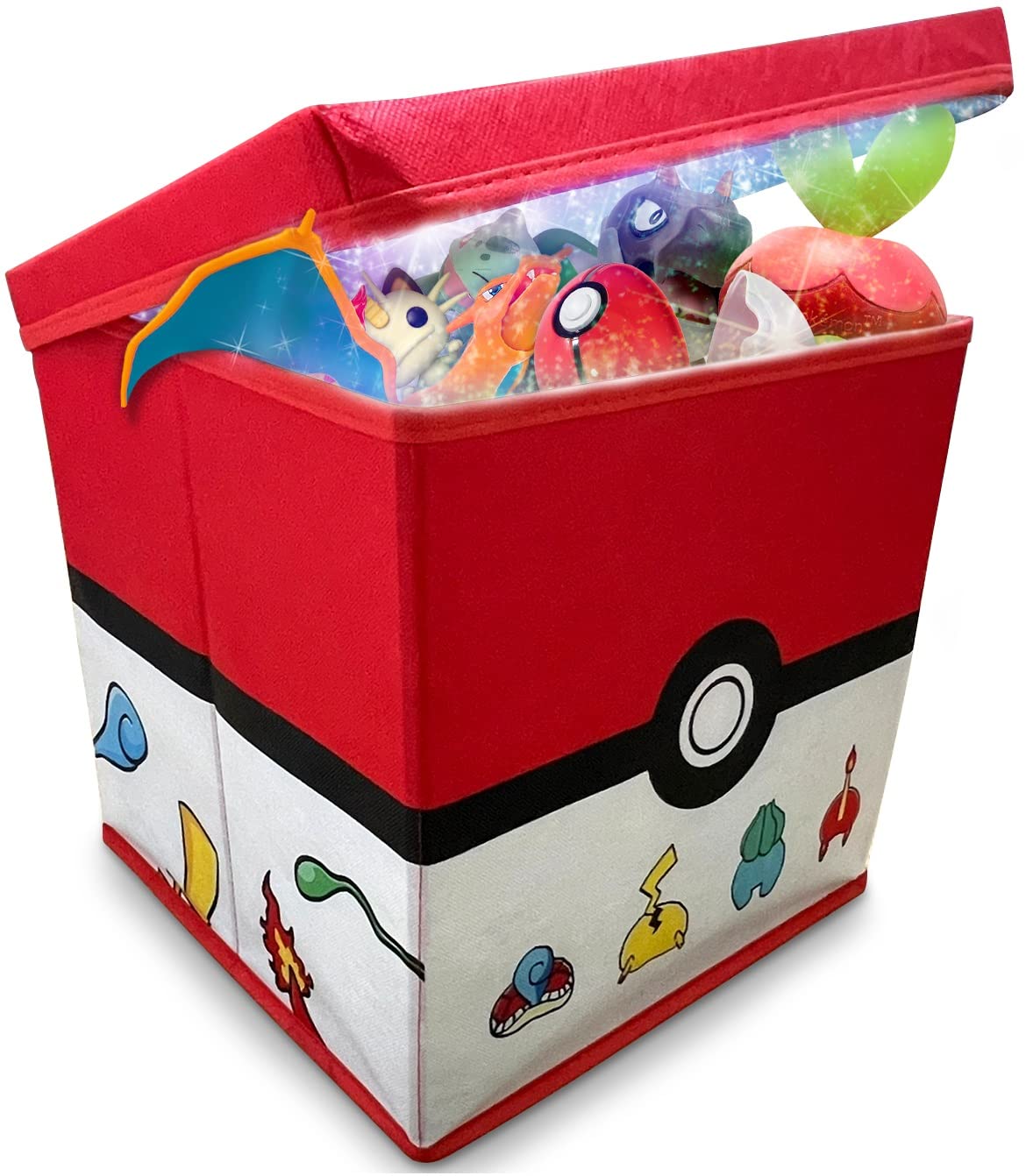 Generic Anime Gaming 13-inch storage box front view with vivid artwork for gamer rooms.