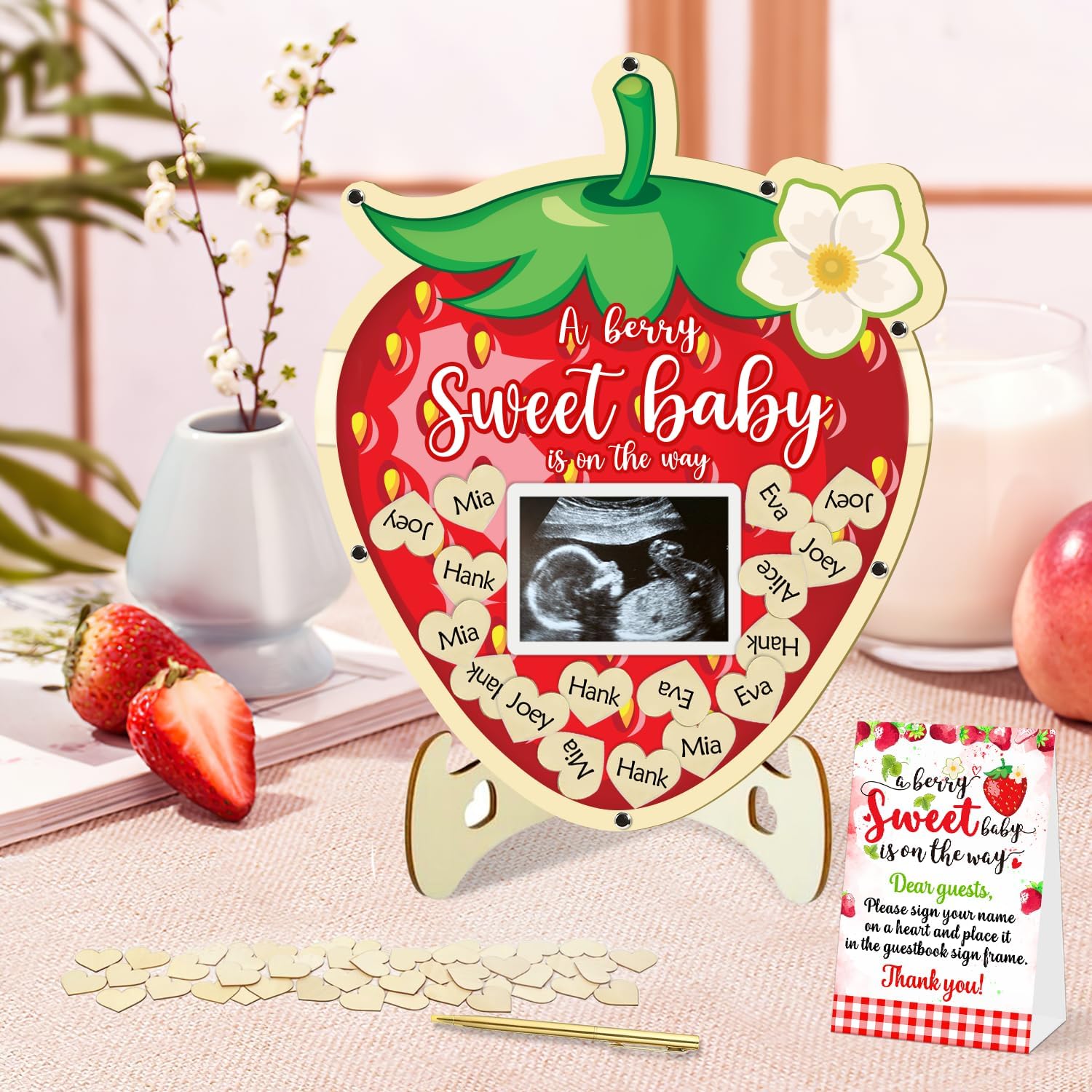 Generic berry sweet decorations perfect for coordinating with other décor