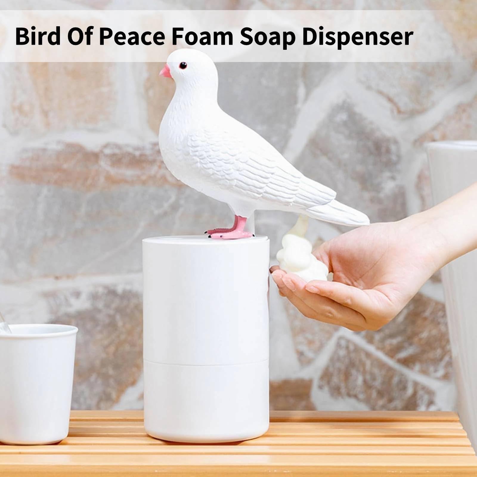 Generic Bird of Peace sensor-activation highlights touchless operation at sink