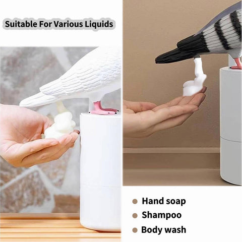 Generic Bird of Peace hands-under-sensor operation promotes hygienic use